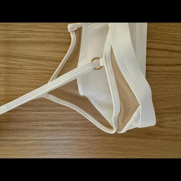 L*Space Cream Bikini Top *Top Only* - NWOT - Picture 7 of 9